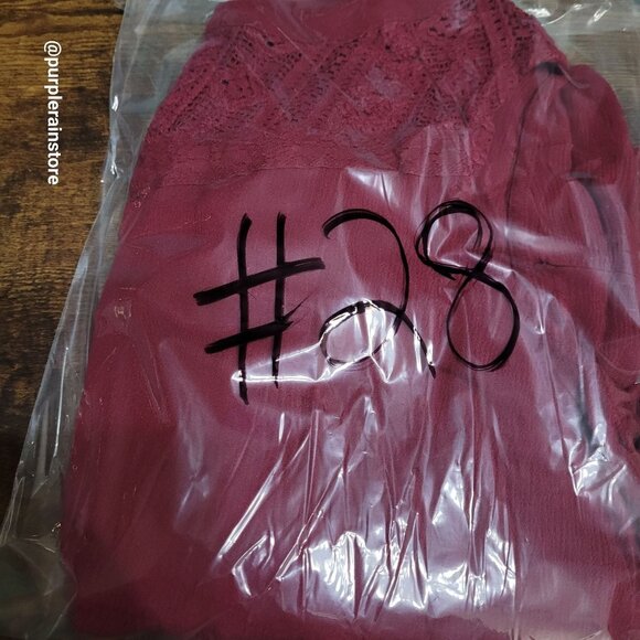 Maurices Baby Doll Top XL Crochet Lace Ethereal Whimsy Boho Western Country Girl - Picture 8 of 8